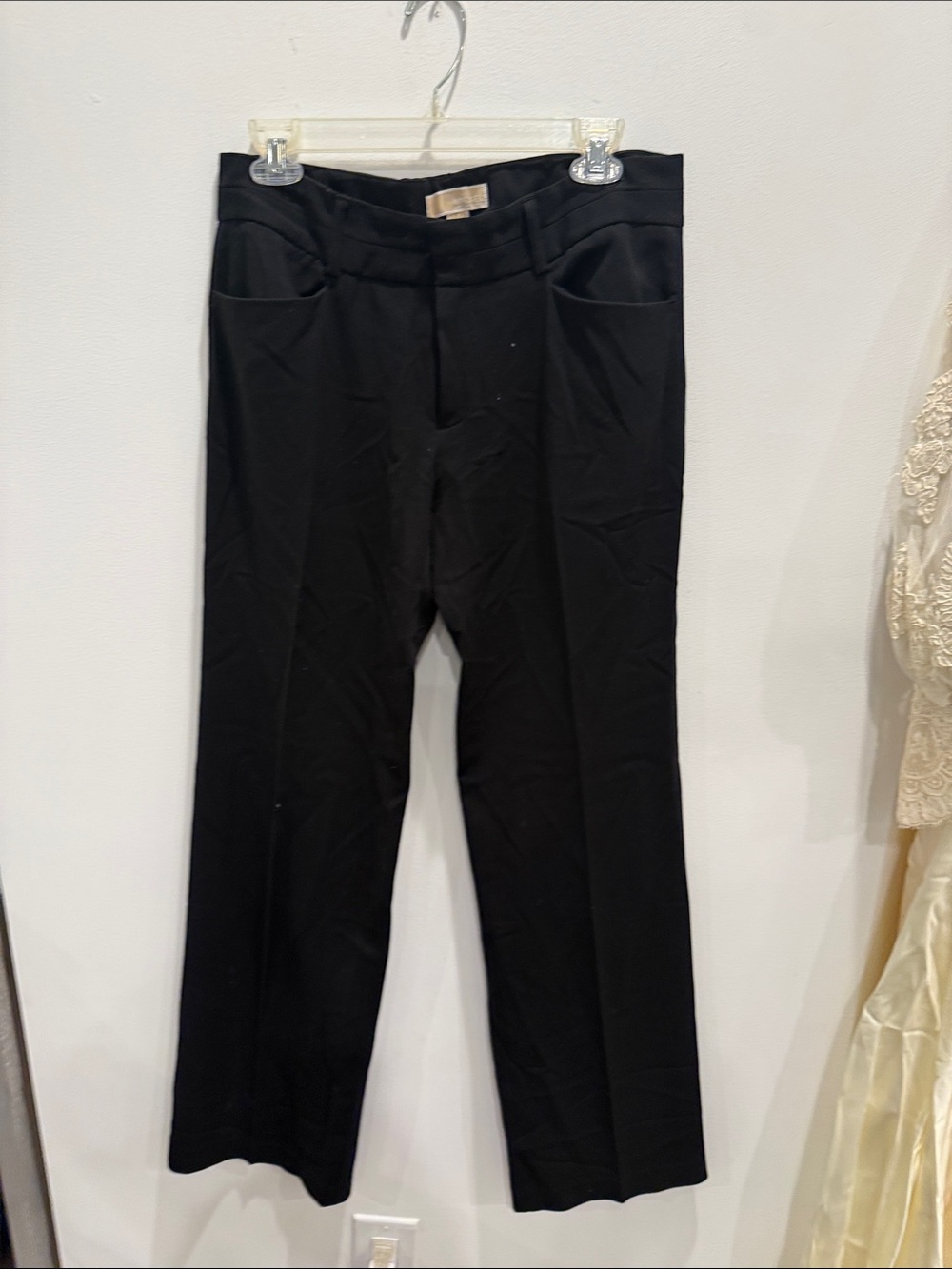 Michael Kors Black Mens Dress Trousers - Straight Leg